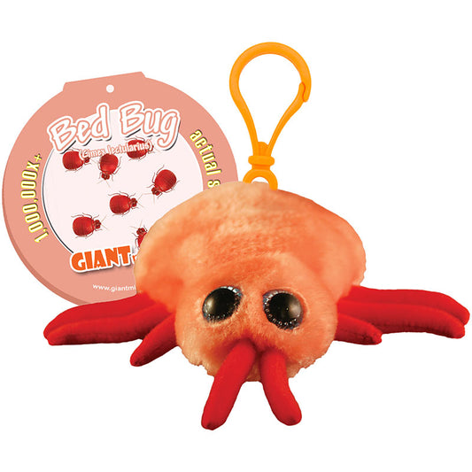 Bed Bug (Cimex lectularius) Giant Microbes Plush Keychain