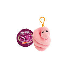 Syphillis The Pox (Treponema pallidum) Giant Microbes Plush Keychain