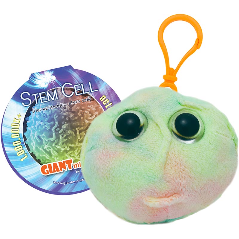 Stem Cell (Hematopoietic stem cell) Giant Microbes Plush Keychain