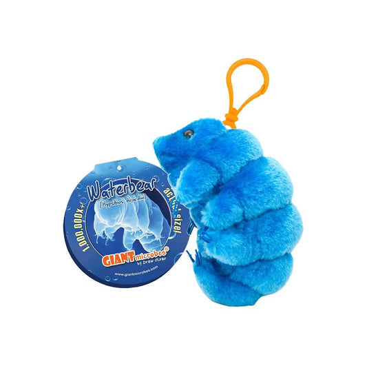 Waterbear (Tardigrade) Giant Microbes Plush Keychain