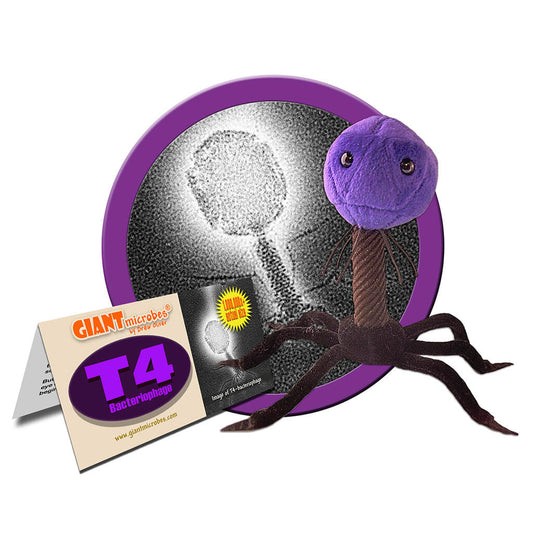 T4 (T4-Bacteriophage) Giant Microbes Plush