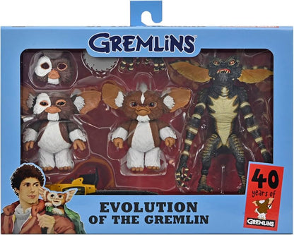 Gremlins 40th Anniversary Evolution Of The Gremlin Figure Box Set
