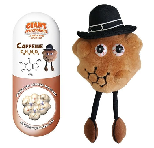 Giant Microbes Caffeine Plush