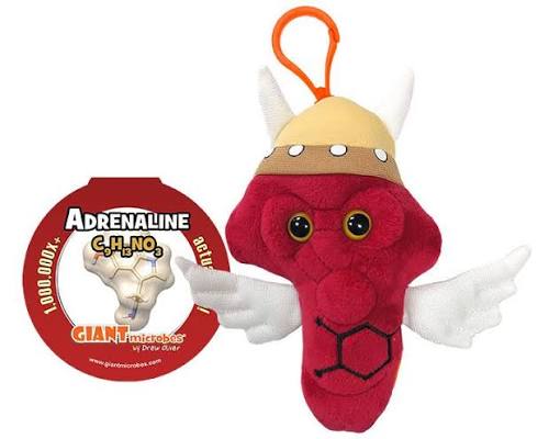 Adrenaline Giant Microbes Plush