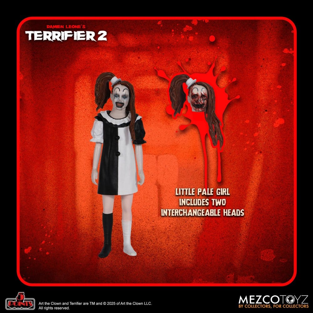 Terrifier 2 Little Pale Girl 5 Point Action Figure