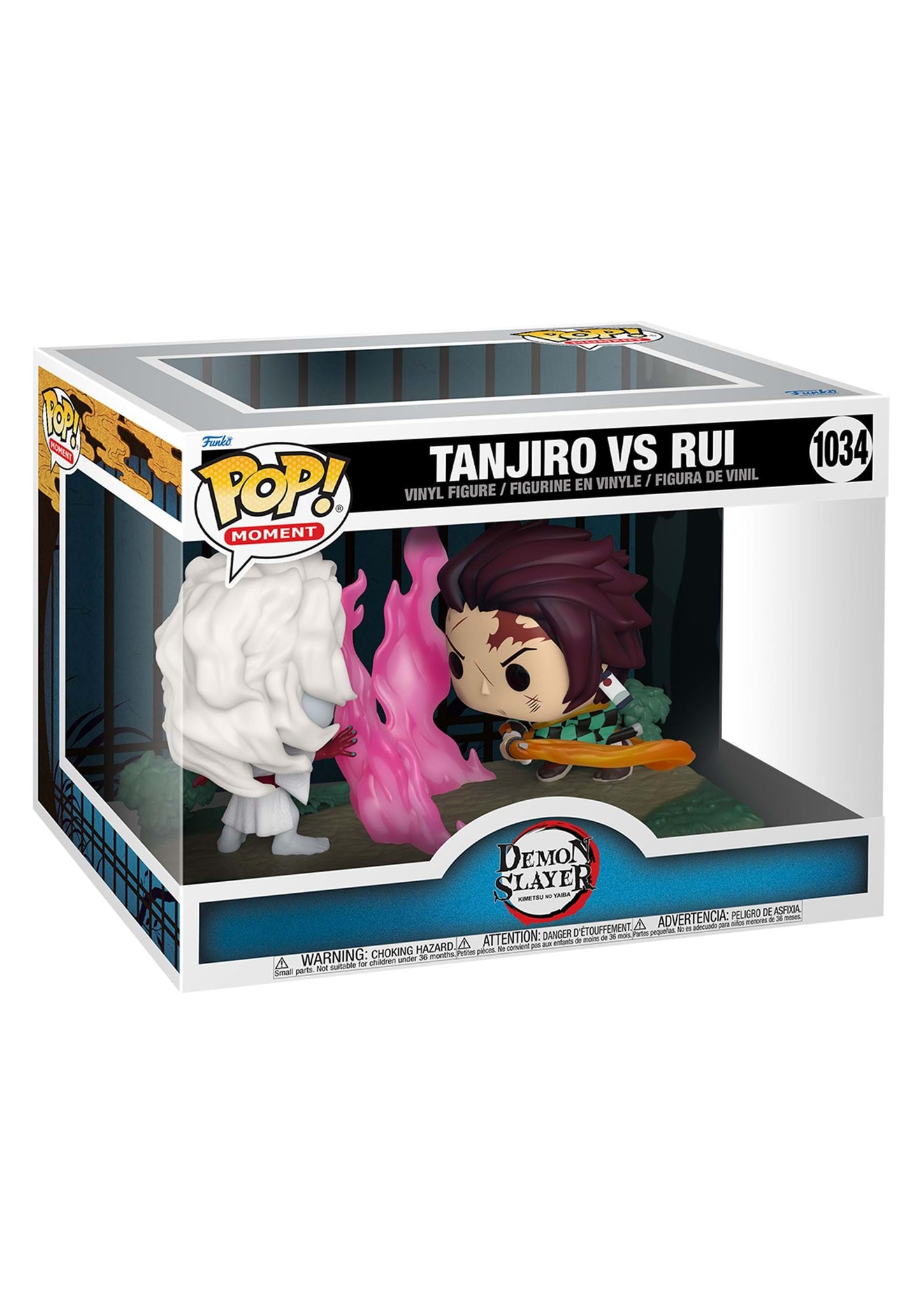 Demon Slayer 1034 Tanjiro vs Rui Funko Pop! Moment Vinyl Figure