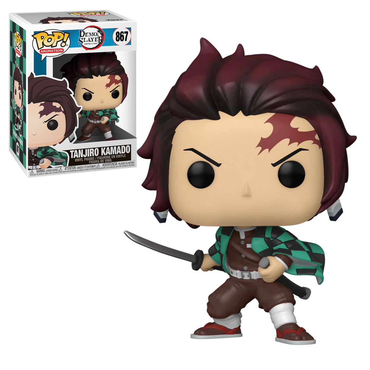 Demon Slayer 867 Tanjiro Kamado Funko Pop! Vinyl Figure