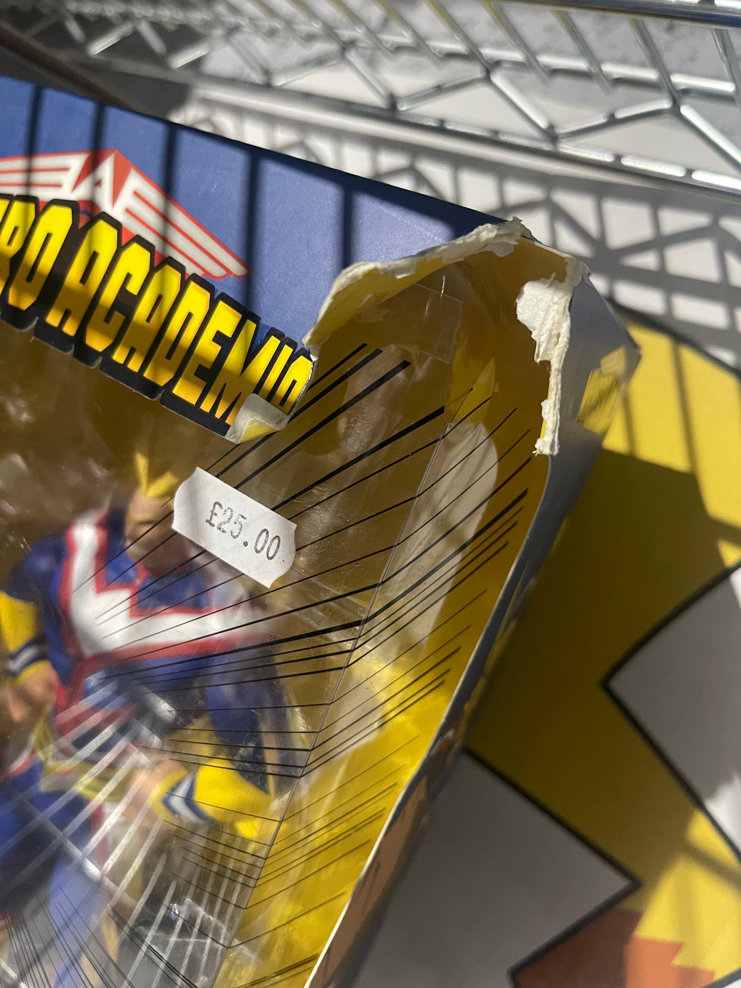 My Hero Academia 03 All Might Figurine *damaged box*