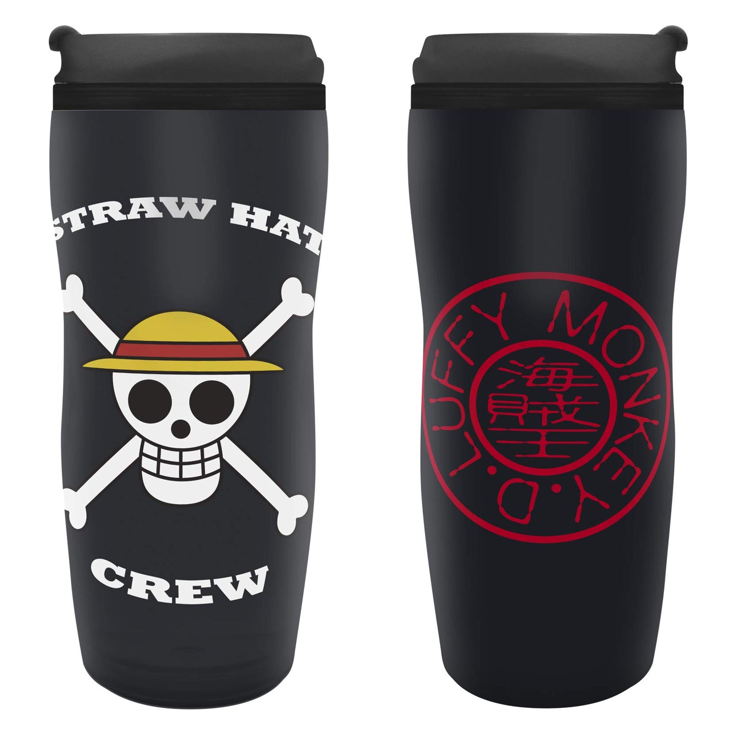 One Piece Straw Hat Travel Mug