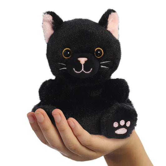 Twilight Black Cat Palm Pals Plush