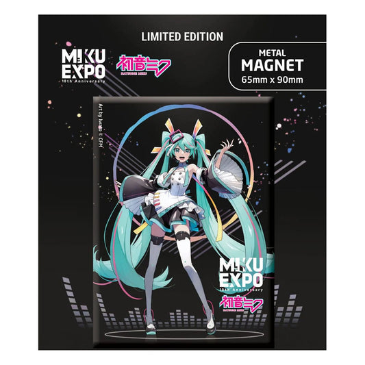 Hatsune Miku 10th Anniversary Miku Expo Fridge Magnet