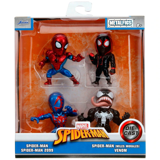 Spider-Man Metalfigs Die-Cast Figure 4-Pack