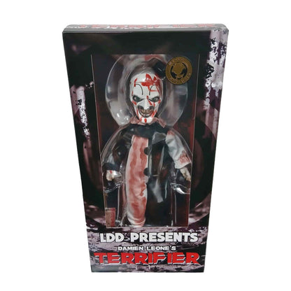 The Terrifier Art the Clown Blood-splattered Living Dead Doll