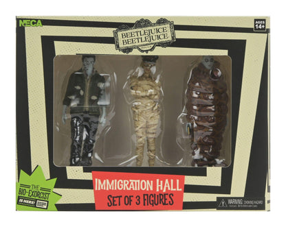 Beetlejuice Immigration Hall 3” Figure Set