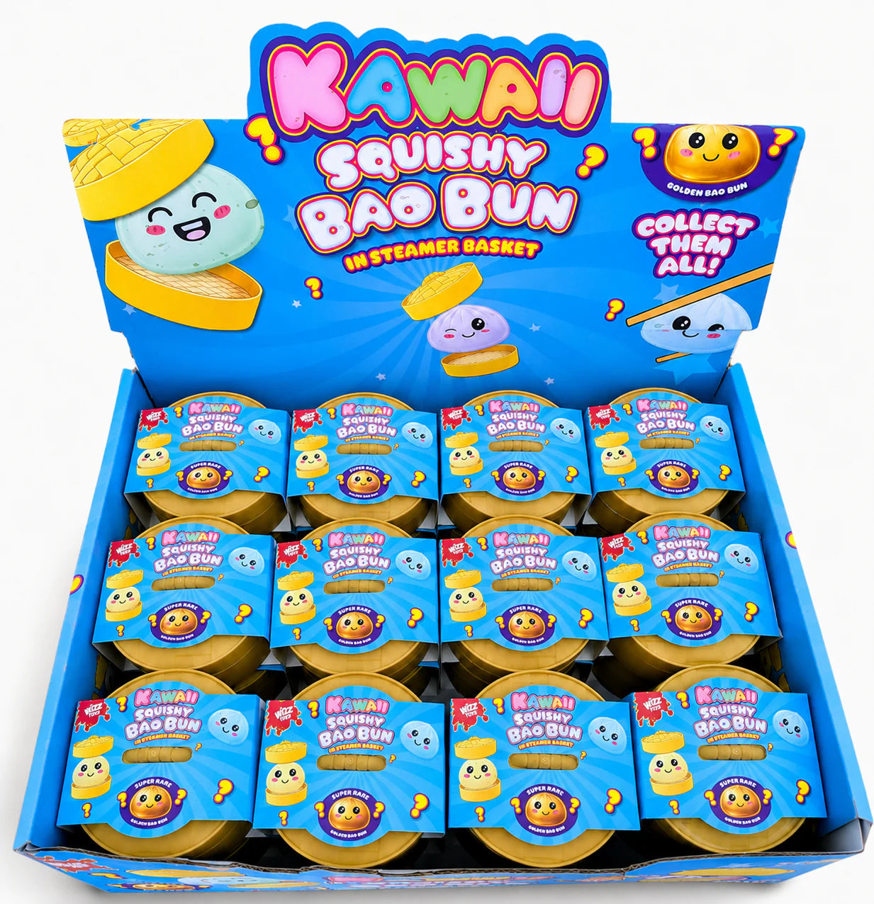 Viral Bao Bun Pastel 5.5cm Squishy Dumpling