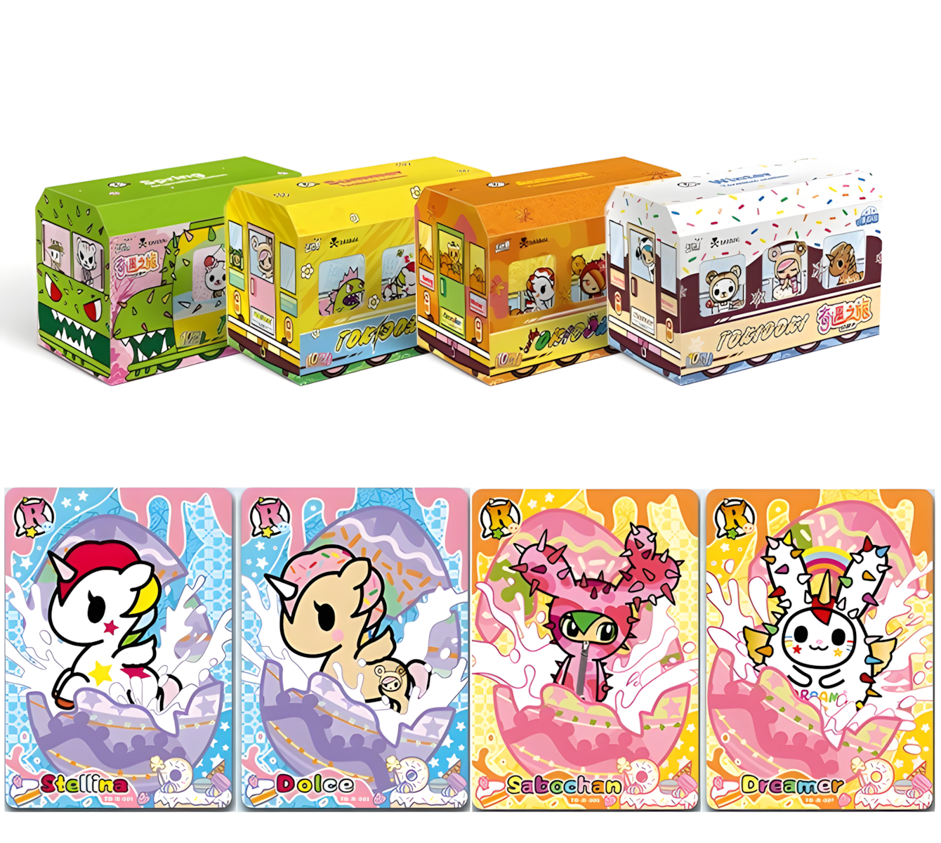 Tokidoki Wonder Voyage Roaming Edition Trading Card Booster Box Set (CN)