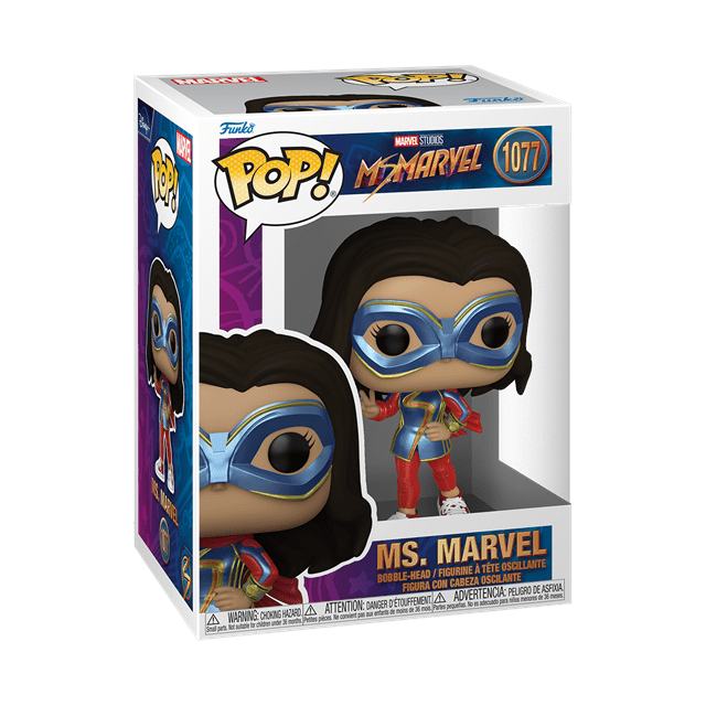 Ms Marvel 1077 Ms. Marvel Funko Pop! Vinyl Figure