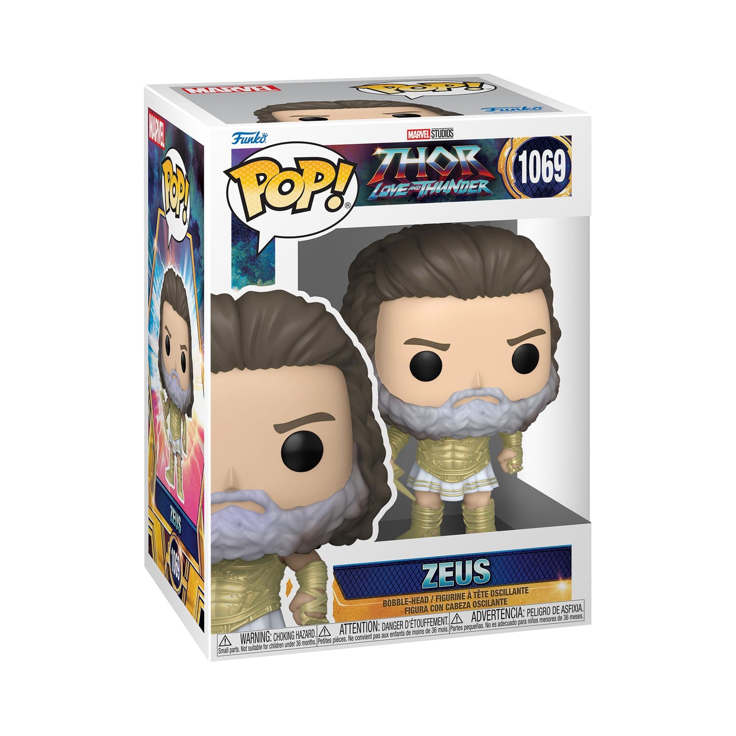 Thor Love and Thunder 1069 Zeus Funko Pop! Vinyl Figure