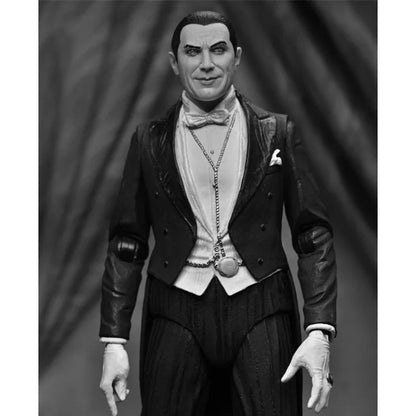 Universal Monsters Dracula Carfax Abbey Black & White Ultimate Figure