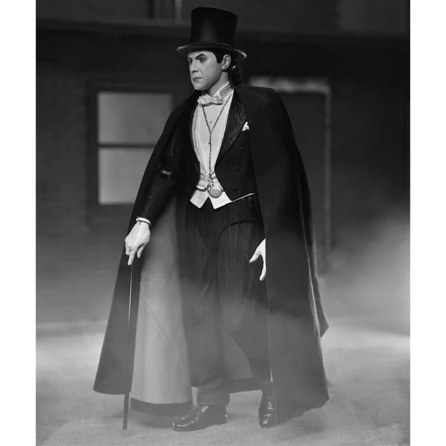 Universal Monsters Dracula Carfax Abbey Black & White Ultimate Figure