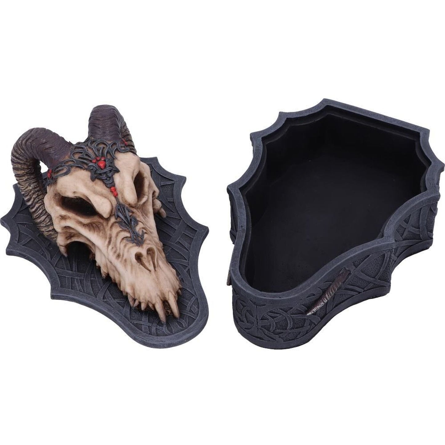 Dragon Skull Box (Monte Moore) 17.7cm