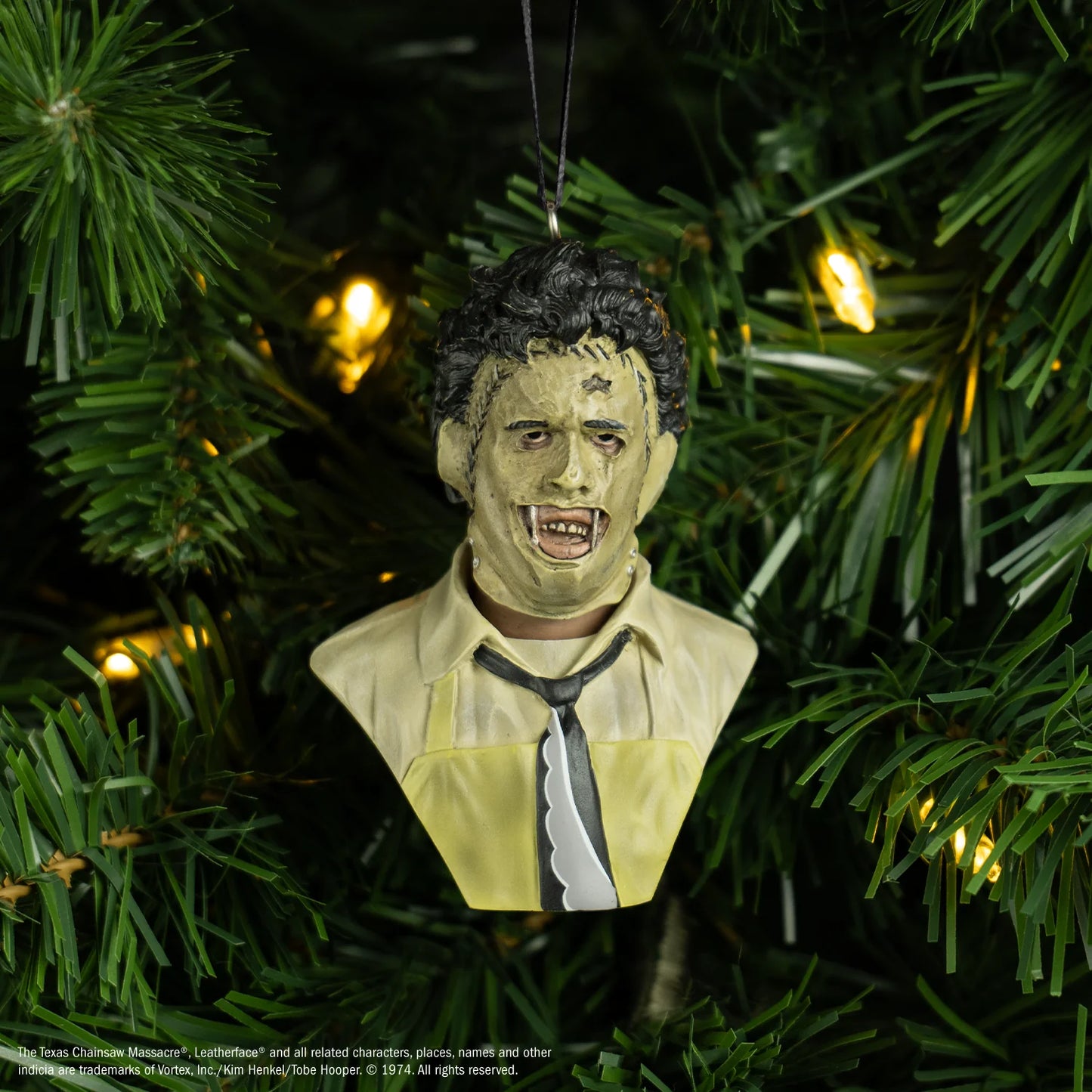 Texas Chainsaw Massacre (1974) Leatherface Hanging Ornament Holiday Horrors