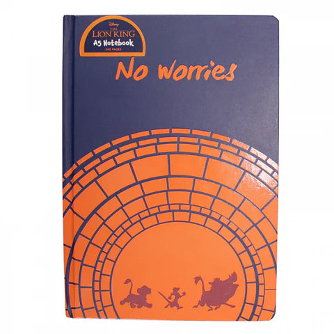The Lion King No Worries A5 Daily Organiser Notebook