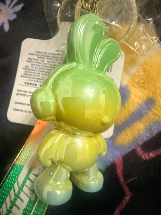 Colorful Bunny Keychain