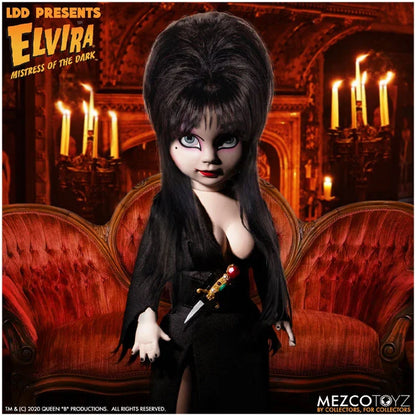 Elvira Mistress of the Dark Living Dead Doll