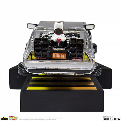 Back to the Future Part II DeLorean Time Machine Premium Motion Statue