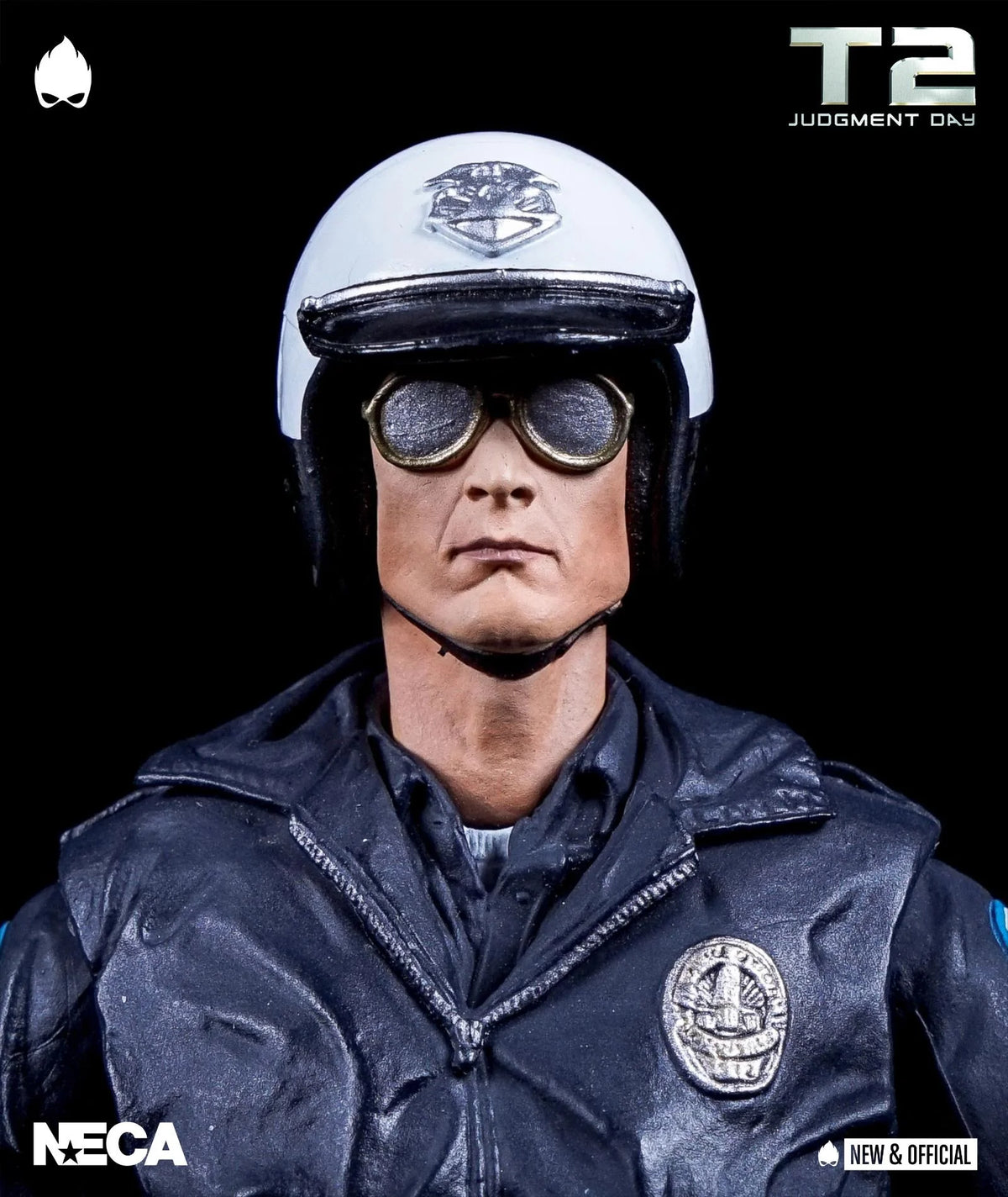 Motorcycle Cop Model Terminator 2: Judgment Day T-1000 Motorcycle Cop Ultimate Figure ...
