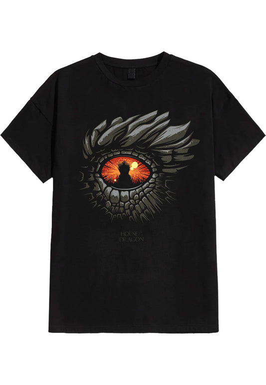 Game Of Thrones House Of The Dragon Day Of The Dragon: Eye Of The Dragon Black T-Shirt