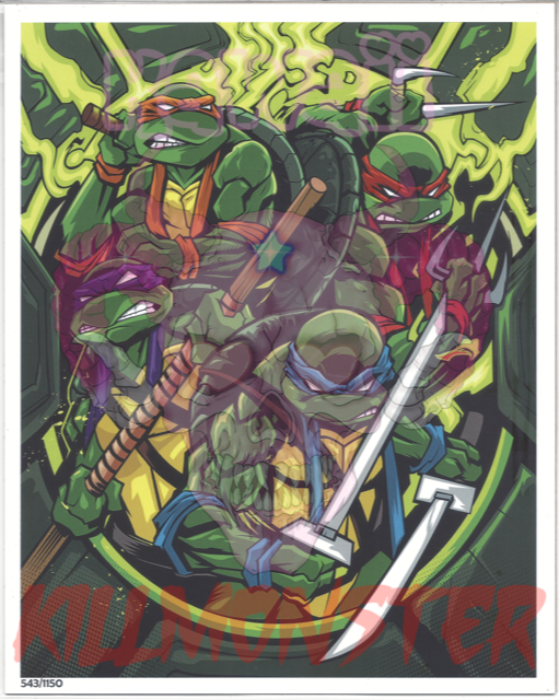 Teenage Mutant Ninja Turtles Print by Dayne Henry Jr.