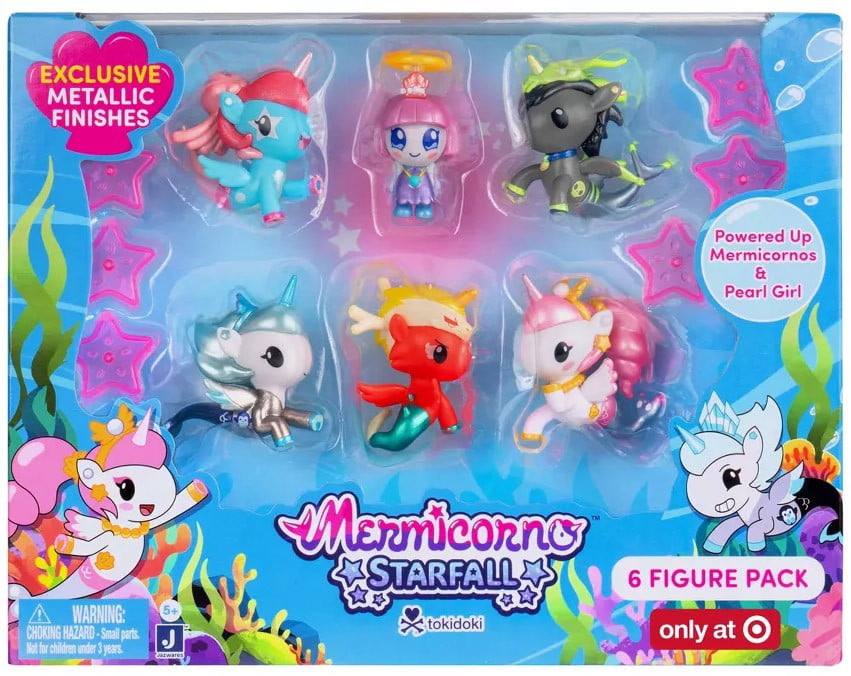 Mermicorno Starfall 6-Figure Pack