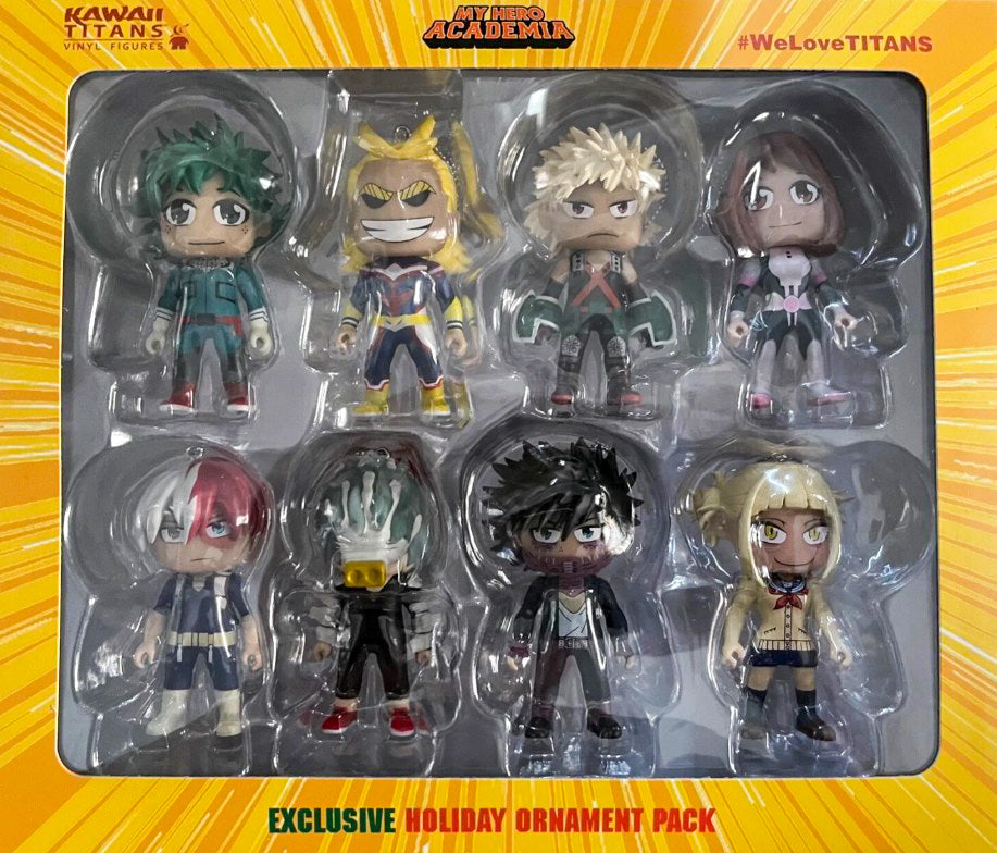 My Hero Academia Kawaii Titans Holiday Ornament Pack