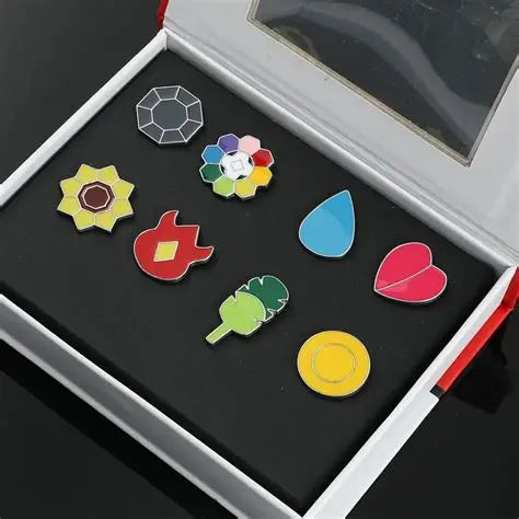 Pokemon Gym Badge Set