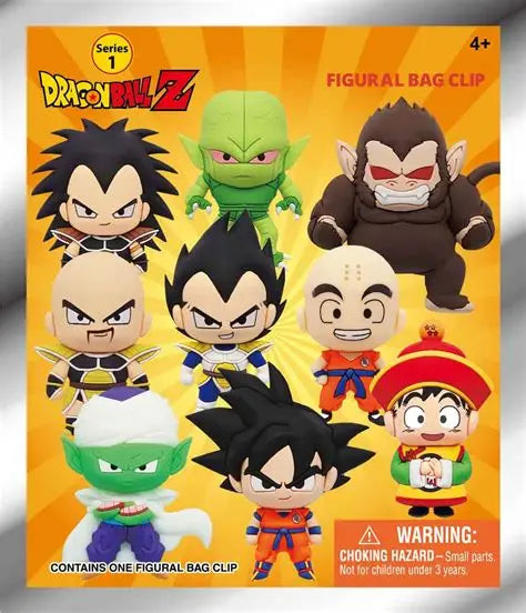 Dragon Ball Z 3D PVC Bag Clips Series 1