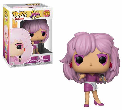 Jem & The Holograms 479 Jem Funko Pop! Vinyl Figure