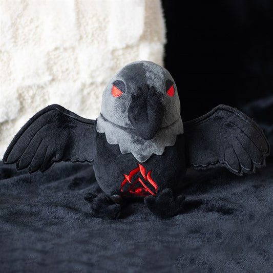 Raven Fluffy Fiends 23cm Plush