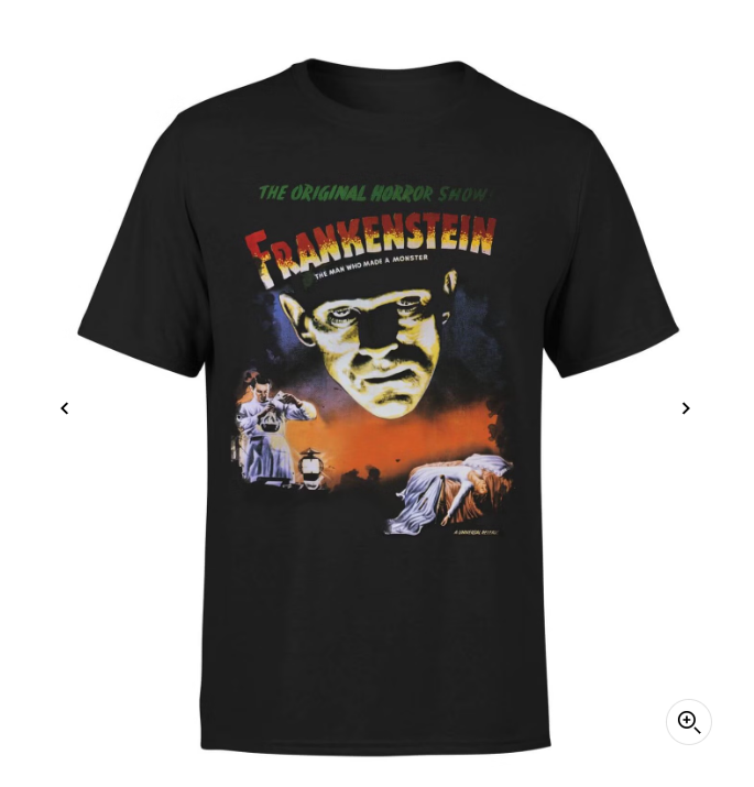 Frankenstein Vintage Poster T-Shirt (Black)