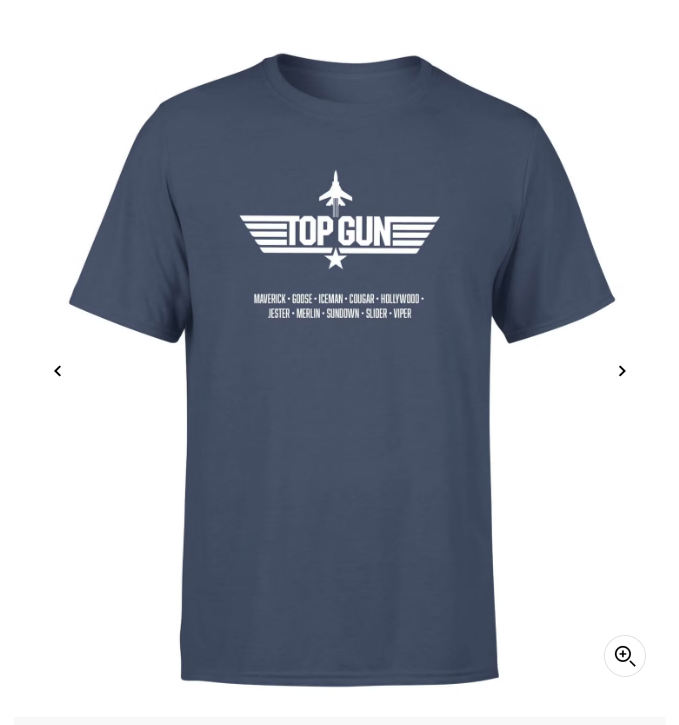 Top Gun Codenames T-Shirt (Navy)