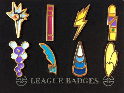 Pokemon Gym Badge Set