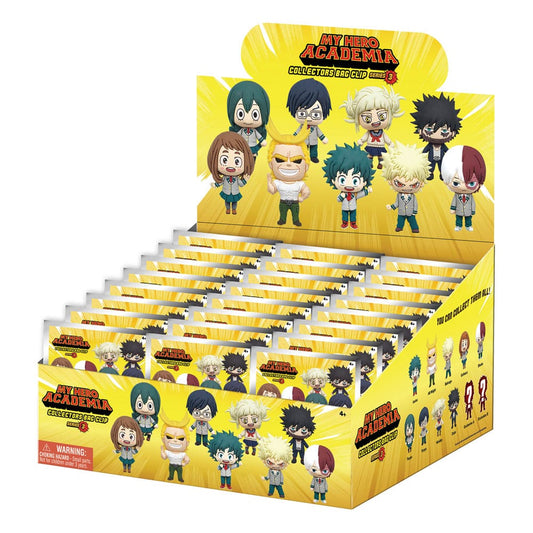My Hero Academia 3D PVC Bag Clips Series 3