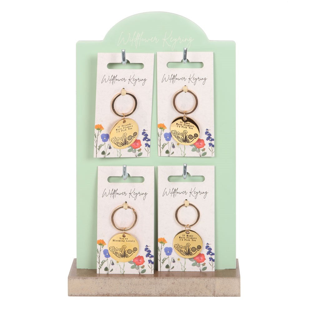 Wildflower Keyring