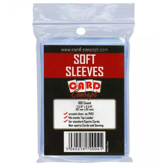 Soft Sleeve Card Protectors 100pc