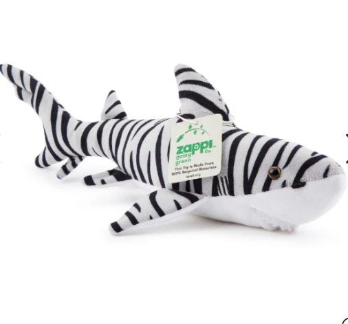Tiger Shark Eco Plush Toy Medium