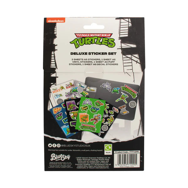 TMNT Turtles Deluxe Sticker Set