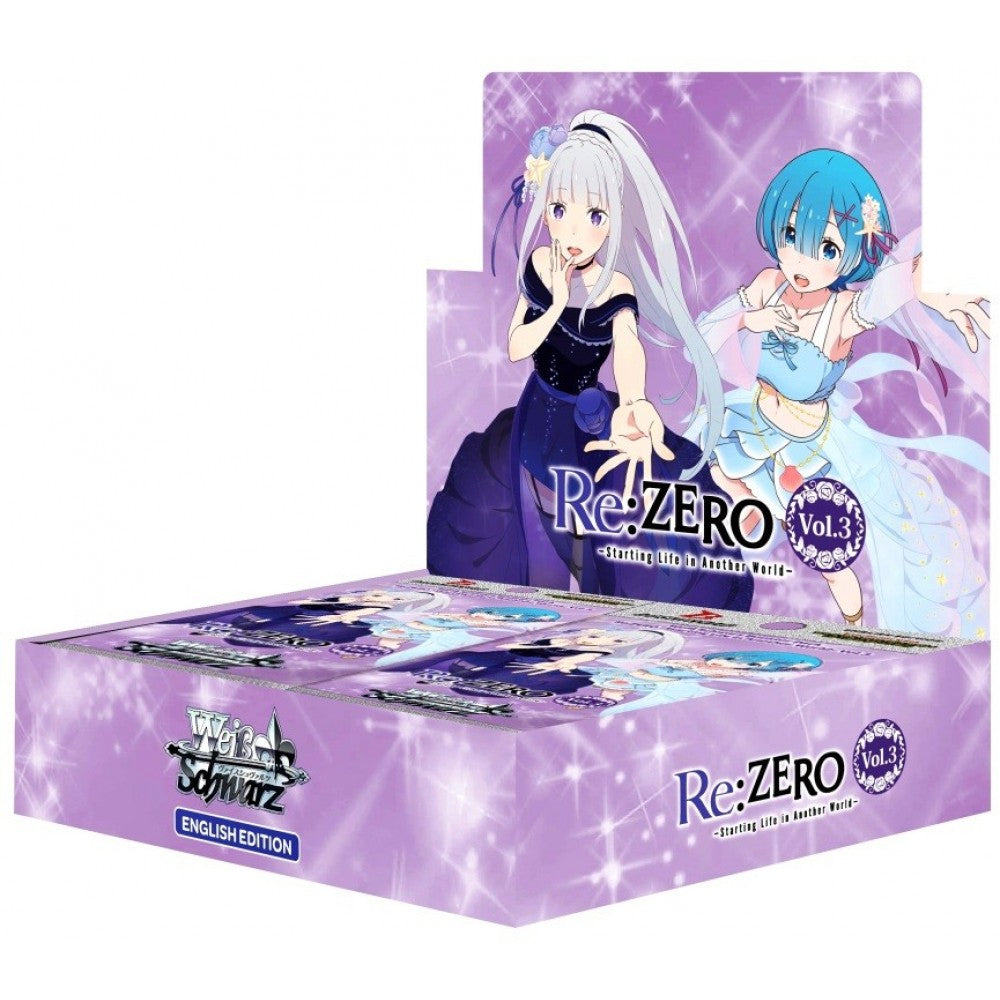 Weiss-Schwarz Re:Zero Starting Life in Another World Vol. 3 Trading Card Booster Pack