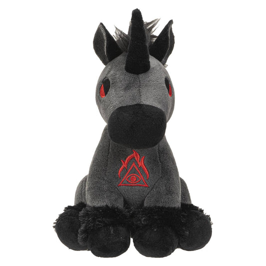 Black Unicorn Fluffy Fiends Plush