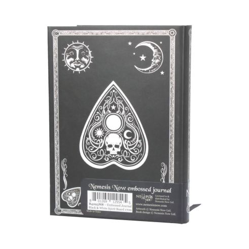 Spirit Board Black and White Embossed Journal